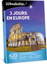 Wonderbox Coffret cadeau - 3 jours en Europe