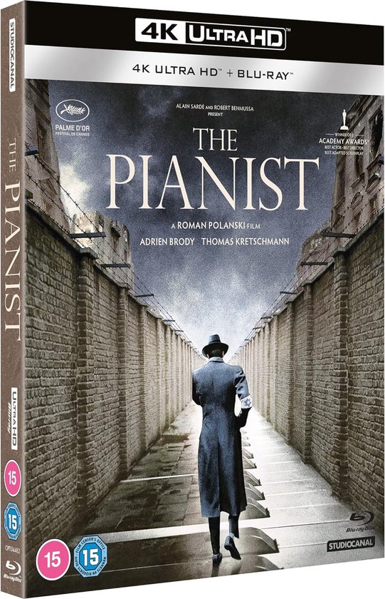 The Pianist - 4K Ultra HD + Blu-ray - Import zonder NL OT