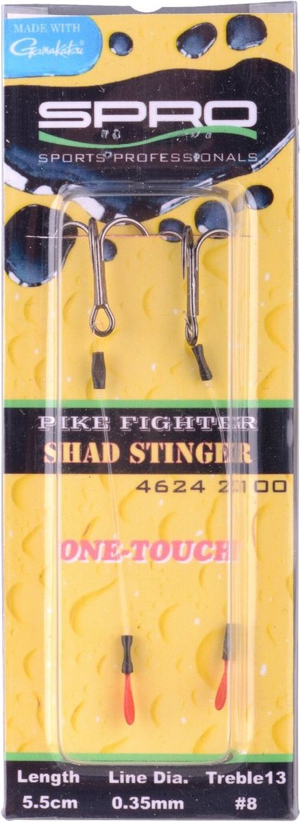 Spro One-Touch Fine stinger - 4.5cm - Haakmaat 6 - 2st van Spro — afbeelding 5