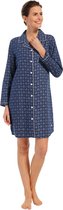 Pastunette Nachthemd dames Flanel - Classic Blue - 36 - Blauw