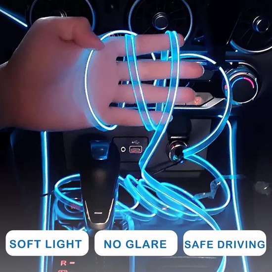 LED-Lichtleiste (12V) 500lm Auto Innenraum Lampled Auto