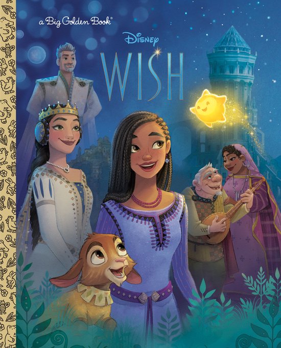 Big Golden Book- Disney Wish Big Golden Book (Disney Wish), 9780736444521, Livres
