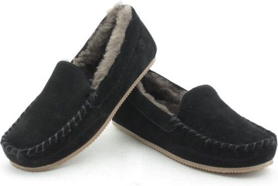 NEXT Jongen Warme gevoerde pantoffelmuiltjes Grey Borg 41