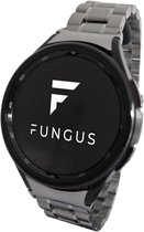 Fungus - Bracelet de montre intelligente - Convient pour Samsung Galaxy Watch 6, Watch 5 (Pro), Watch 4 - Métal - Chique - Argent