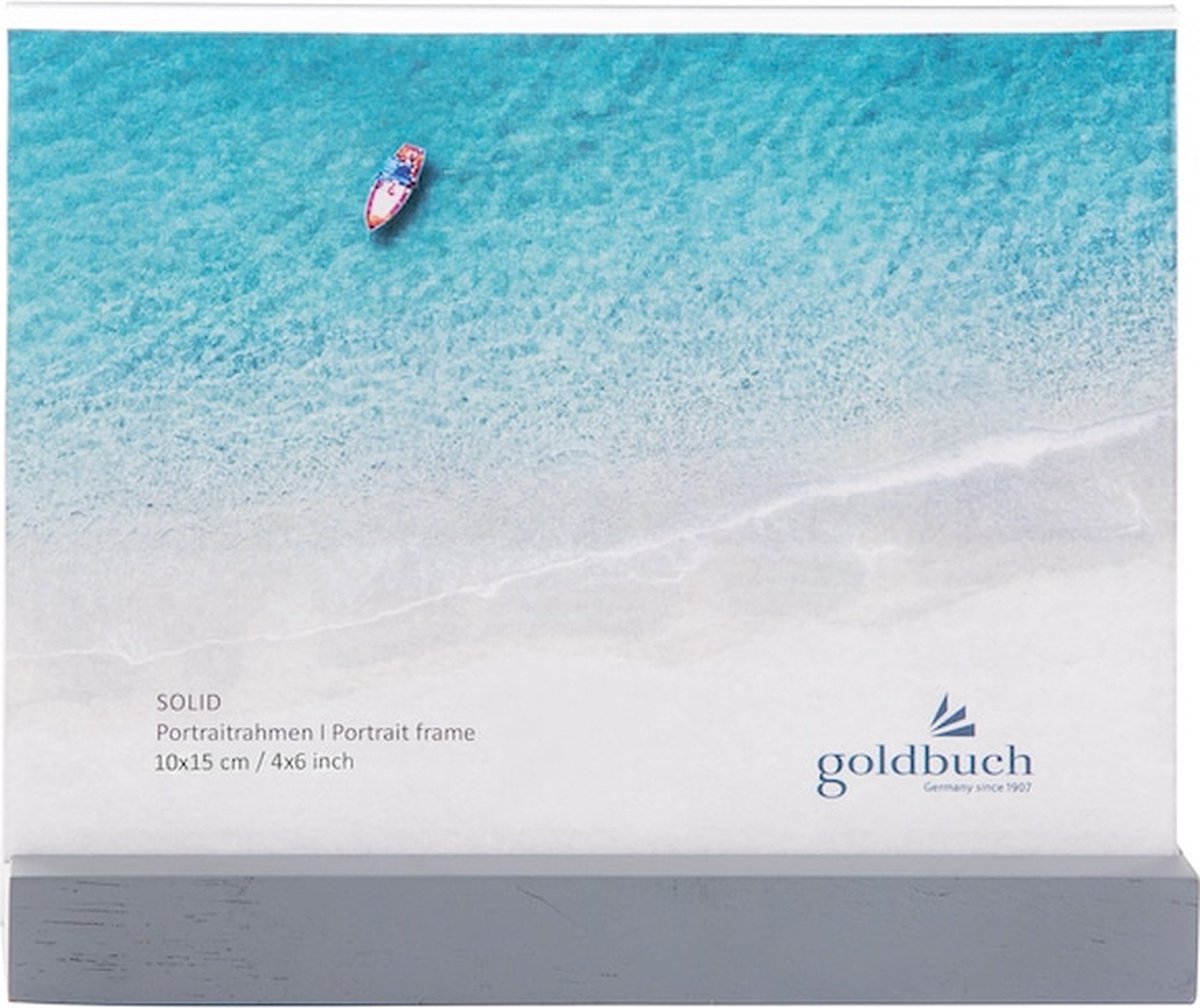 Goldbuch Fotolijst Solid - Grijs - 10x15 cm