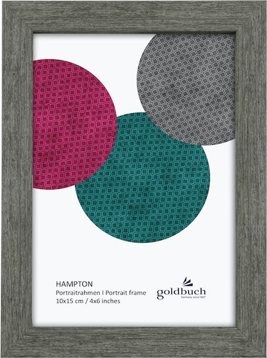 Goldbuch Fotolijst Hampton - Donker Grijs - 10x15 cm