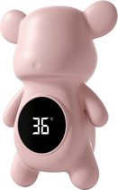 TeddySplash Baby Bad & Kamer Thermometer - Digitaal Roze Berenbadspeelgoed
