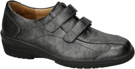 Solidus -Dames - grijs donker - lage gesloten schoenen - maat 35.5