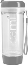 Teami Thee Tumbler 600ml - Theebeker - Stijlvolle en functionele drinkbeker - Voor onderweg - Grijs