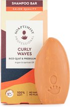 Soaptimist Shampoo Bar Curly Waves - Voor stralende, veerkrachtige krullen - Geen parabenen, siliconen of sulfaten - 70G, goed voor 80+ wasbeurten