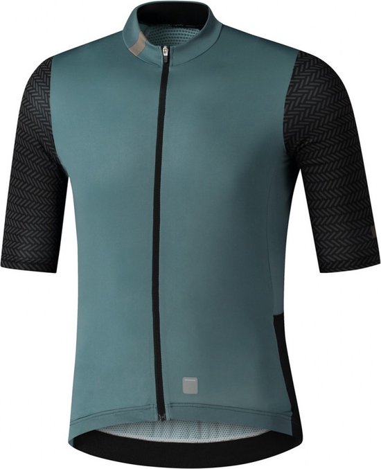 Shimano Fietsshirt Korte Mouwen Evolve Heren Grijs-M