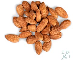 ZijTak - Amandelen - Nuts - Bruin en onbewerkt - Puur - Noten - 1000 g - 1 kg