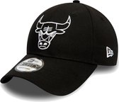 Casquette noire 9FORTY Essential Outline Chicago Bulls New Era