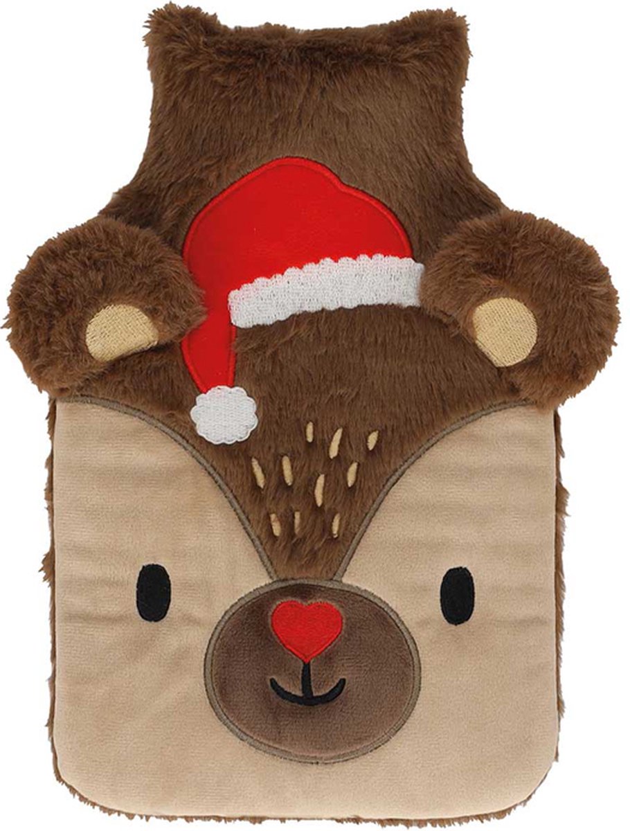 Goedkoopste Apollo - Warmwaterkruik - Kruik met hoes - Kerst - Beer
