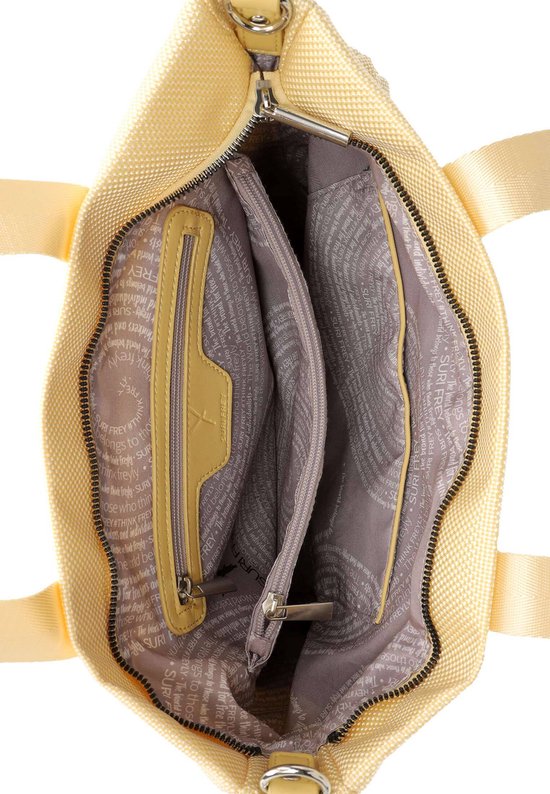 SURI FREY Sac shopper Sac à épaule Suri Sports Marry Cityshopper Lightyellow Jaune clair