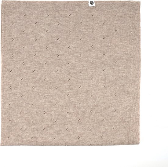 Wollen poncho Merino met kasjmier Lazio, bruin - Schapenwolproducten