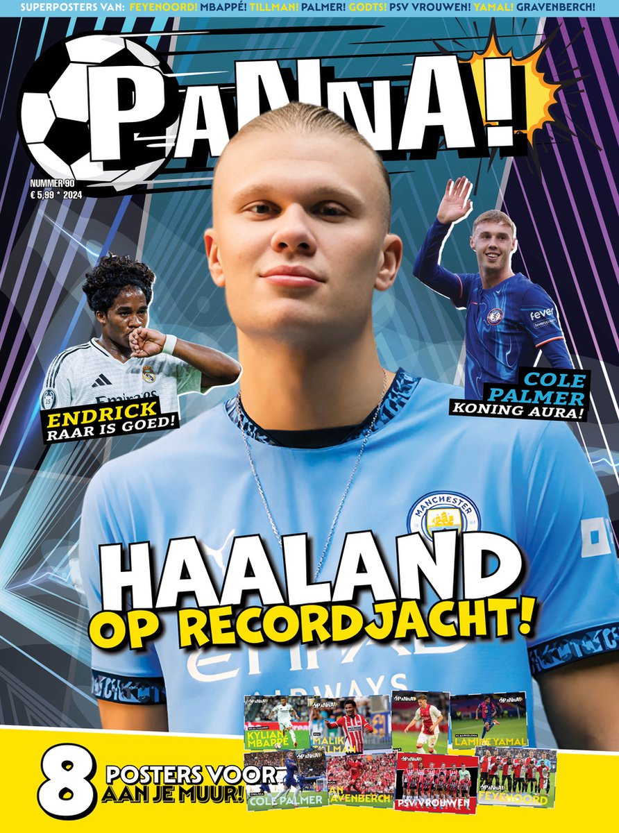 PANNA! Magazine 90 - Tijdschrift - Voetbal - Magazine - Jaar 2024/2025