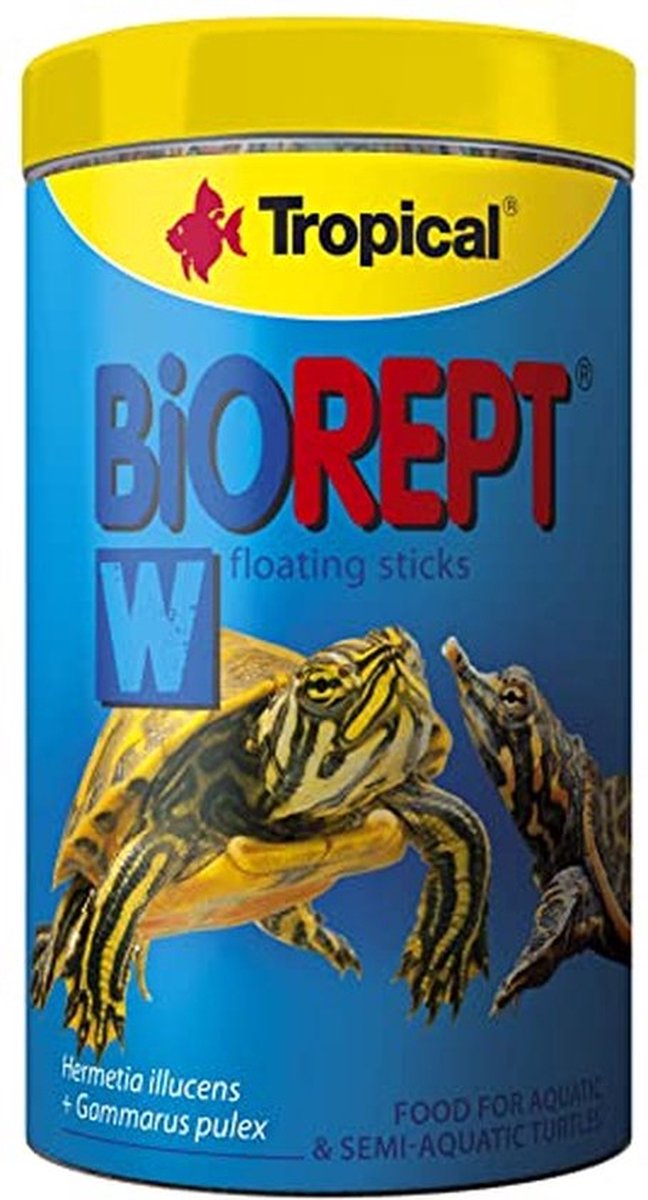 Tropical Biorept W 1 Liter - Schildpadvoer - Voer voor waterschildpadden