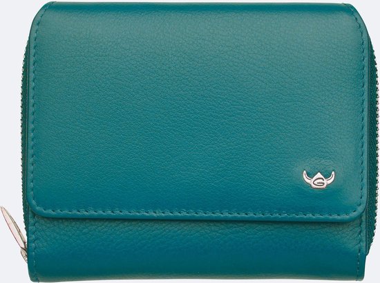 Golden Head Cuir porte-monnaie Madrid RFID Protect RV-Börse 3316 Türkis turquoise
