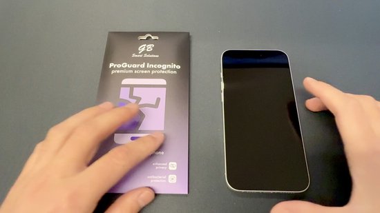 GB ProGuard Incognito Privacy Screenprotector voor iPhone 16 Pro – 2 Stuks – Gehard Glas – Volledige Dekking – Anti-Gluren