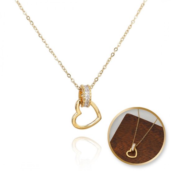 10 Goudkleurige Kettingen Van Roestvrij Staal – 45 Cm, 2 Mm Breed, Met Karabijnsluiting, Ideaal Voor Hangers En Eigen Sieraden 3 miniatura