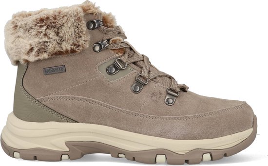 Skechers Bottes de neige pour femme Trego - Snow Worries 167882/MUSH Marron-38