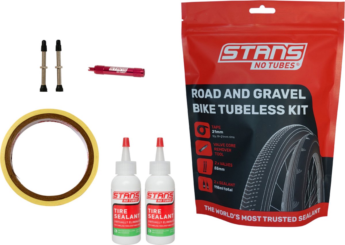 Stan's Tubeless Kit - Road - 21mm