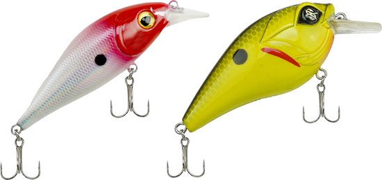 Eurocatch Viper Shallow Lure Pack 8pc - Ondiep lopend Tot 1,5m diep - incl Plano Tackle Box - Kunstaasset van Eurocatch — afbeelding 3