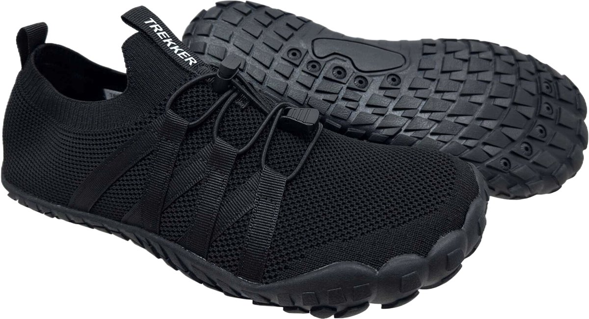 Trekker Barefootschoenen Comfort Zwart