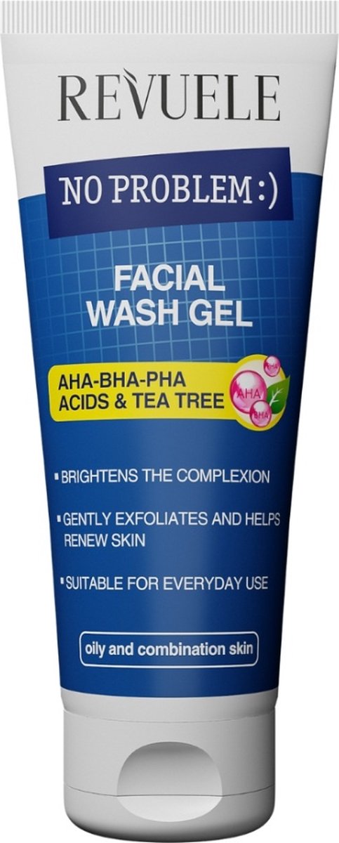Revuele - No Problem Facial Wash Gel Facial Wash Gel AHA-BHA-PHA - 200ml