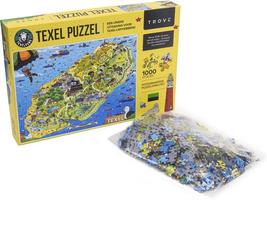 Texel Puzzel 1000 Stukjes - Texel eiland - 68x48 cm - Trove