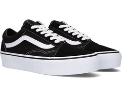 Vans Ua Old Skool Platform Sneakers - Dames - Zwart - Maat 42,5