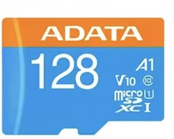 Micro SD geheugenkaart met adapter Adata CLASS10 128 GB