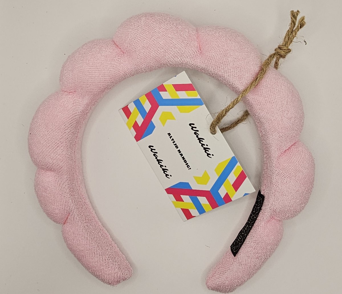 Wakiki - Altijd Handig! - Haarband - make up – Spa - Roze – Diadeem dames - Haarband Skincare - bekend van Tiktok