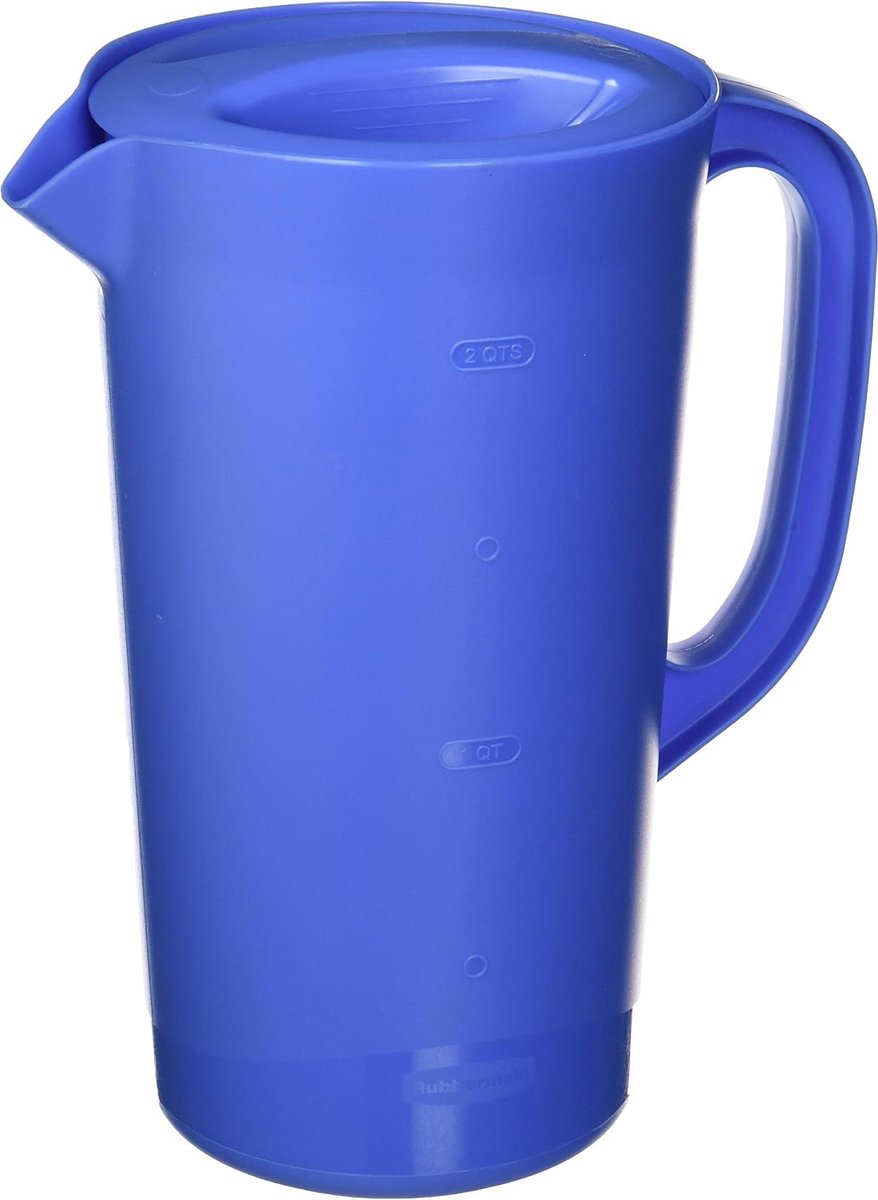 Rubbermaid Economy Pitcher 2.1 liter - Schenkkan - Kunststof - Blauw