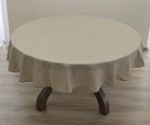Nappe 180 cm - Ronde/Beige Clair