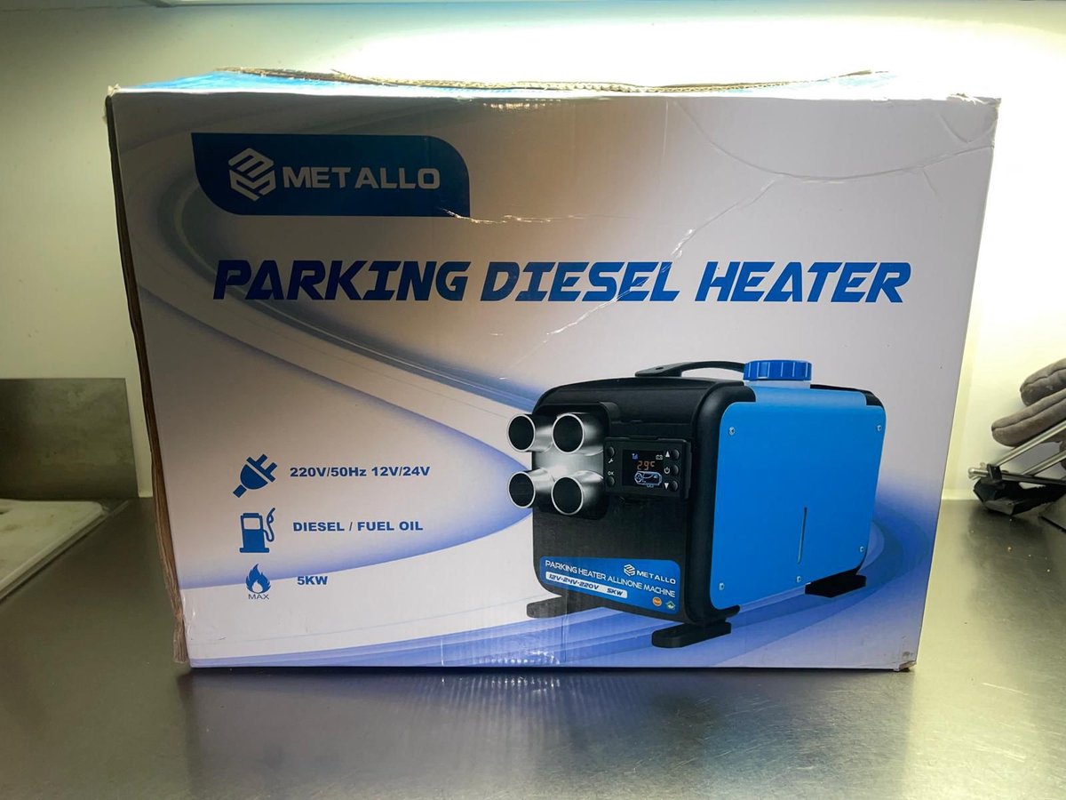 Standkachelbrander, 2KW Roestvrij Lichtgewicht Snelle Verwarming Brander Verbrandingskamer Vervanging voor Eberspacher Airtronic D2 12V of 24V, Verwarmingsonderdelen