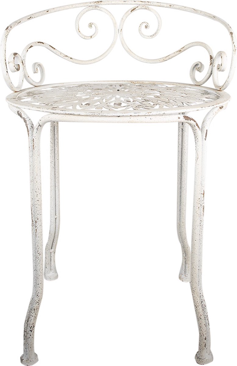 Krukje Ø 44x67 cm Wit Metaal