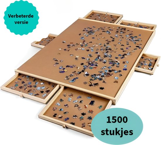 Novix® Puzzeltafel met Opbergsysteem