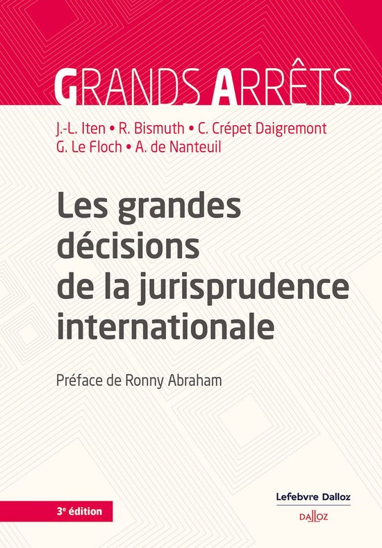 Grands arrêts - Les grandes décisions de la jurisprudence  ... - cover