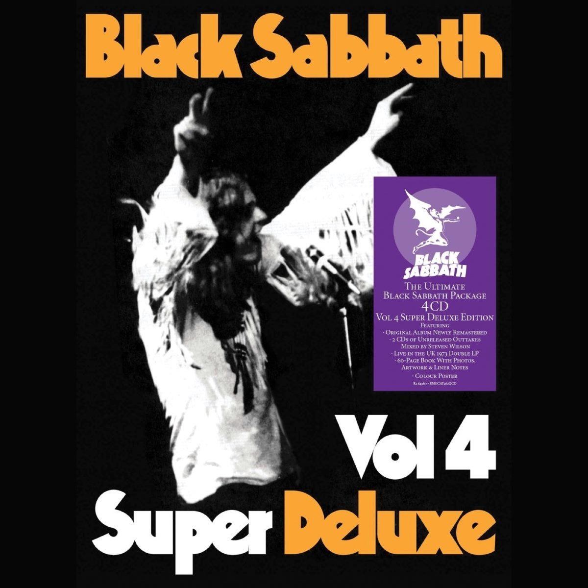 洋楽 Black Sabbath Vol 4 Super Deluxe Edition Black Sabbath - Black Sabbath Vol 4 Super Deluxe (4 CD