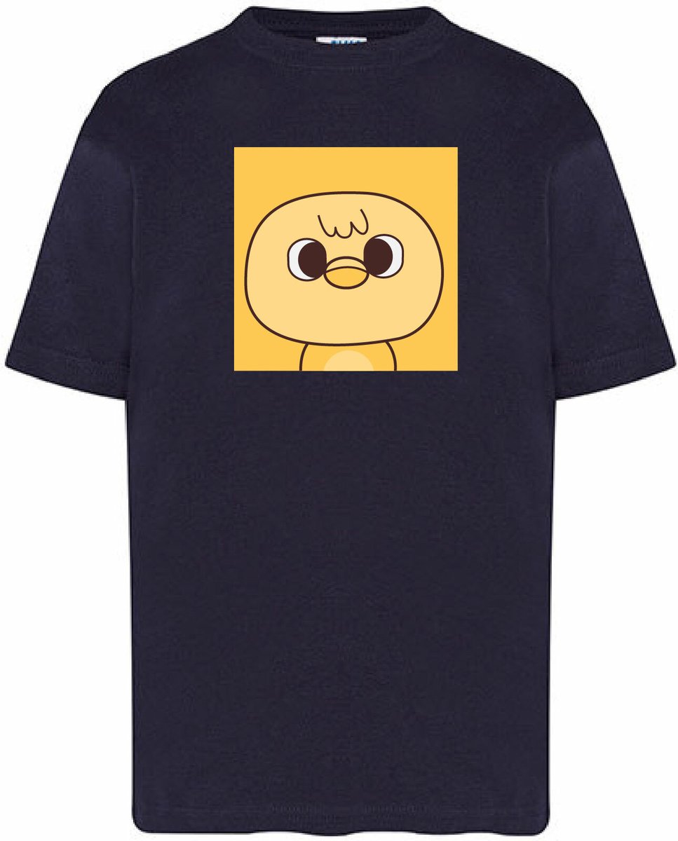 Kids - T-Shirts - Duck 1-Blauw-128