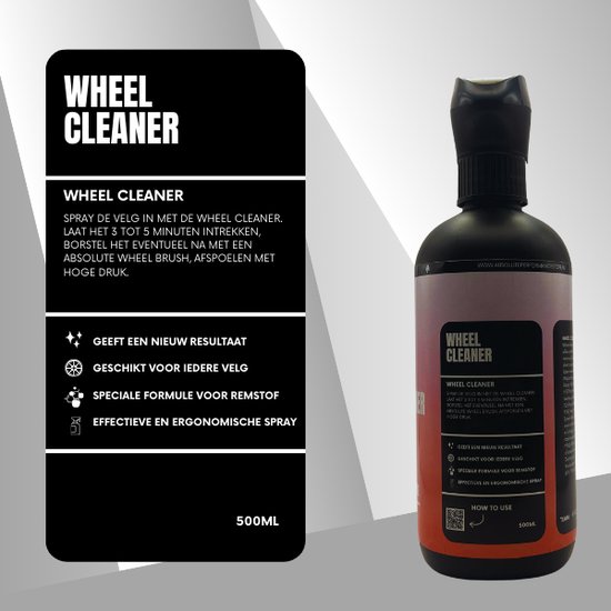 ABSOLUTE PERFORMANCE - Wheel Cleaner - 500ML - Velgen Reiniger- Auto ...