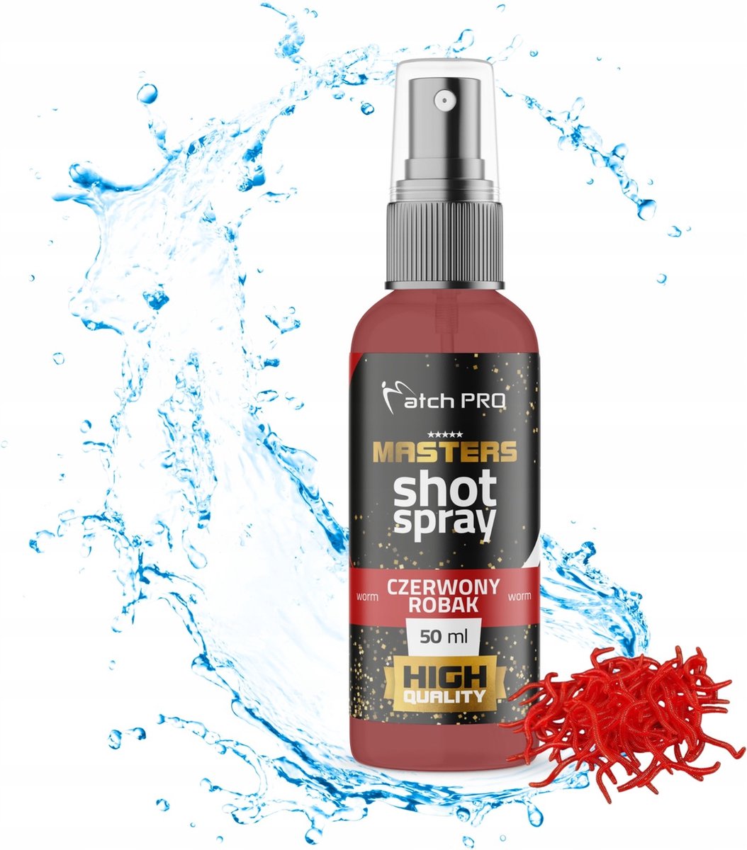 MatchPro Masters Shot Spray 50ml - Smaak : Amur
