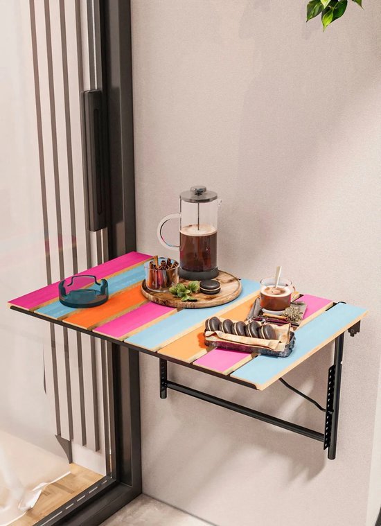 Wandgemonteerde klaptafel, ruimtebesparende wandgemonteerde klaptafel