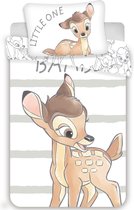 Housse de couette Disney Bambi BABY Little One 100 x 135 cm - Blanc