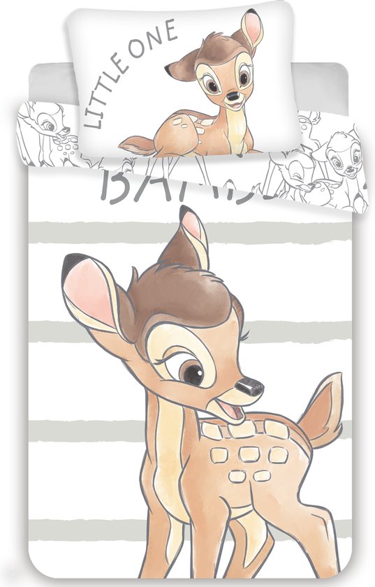 Disney Bambi Little One BABY Dekbedovertrek – 100×135 cm