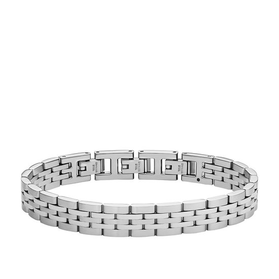 Fossil ARDEN Mannen Armband - Zilverkleurig