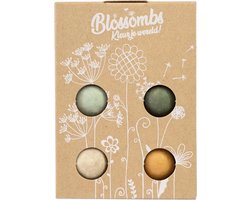 Blossombs Bloembommetjes Giftbox Mini - 4 Zaadbommetjes - Cadeau voor Bijen en Vlinders