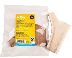 Boomy - Gespleten hertengewei - Natuurlijke hondensnacks - Kauwstaaf hond - Gezonde kauwsnacks - 75-112g